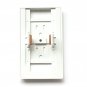 US Wall Socket 2 Socket Outlets Small Night Light Switch Panel With Led Induction Light Aisle Light