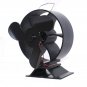 3 Blade Heat Self-Powered Wood Stove Fan Top Log Burner Fireplace Eco Silent