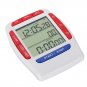 3-Line LCD Triple Digital Clock & Countdown Stopwatch Timer for Kitchen Laboratory