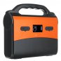 110V Portable Generator Emergency Power Supply 40800mah 100W Power Station Solar Powered System