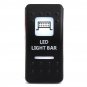 White Led Light Bar Rocker Switch for Arctic Cat Wildcat Can Am Commander 15 16