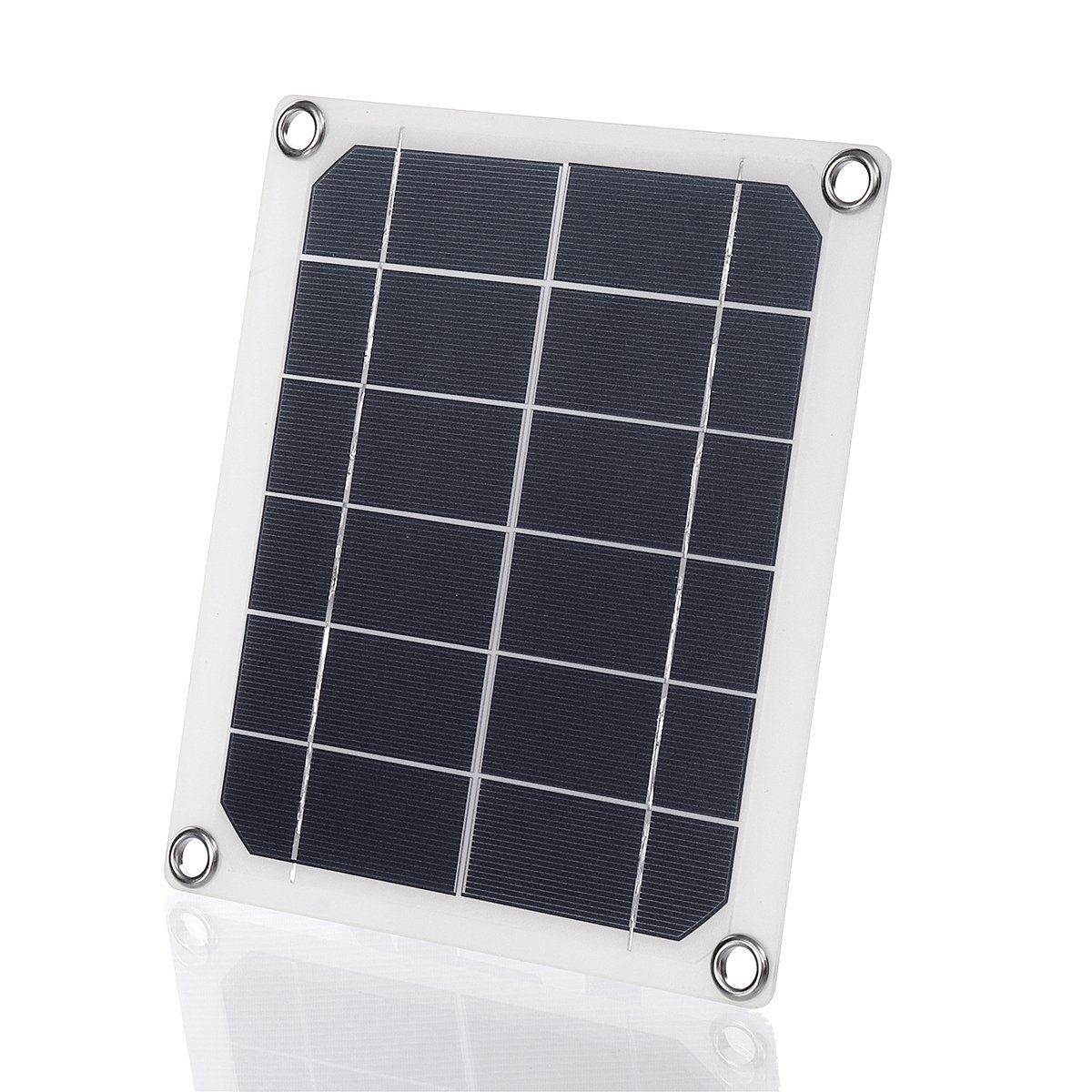 5W 12 to 18V Solar Panels DC Double USB Interface Charging Solar Panel Camping Traveling RV