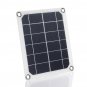 5W 12 to 18V Solar Panels DC Double USB Interface Charging Solar Panel Camping Traveling RV