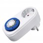 16A 220V 24 Hours Digital Countdown Timer Switch Socket Mechanical Time Wall Plug Switch