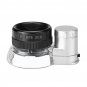 20X Magnification Magnifier LED Loupe Light Jewelry Optical Glass Magnifying