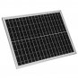 20W 18V Solar Panel RV Boat Power Storage Generator with 3 LED Light USB Charger System
