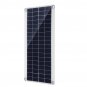 20W Portable Solar Panel Kit DC USB Charging Double USB Port Suction Cups Camping Traveling