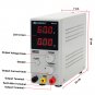LONG WEI LW-K605D 110V/220V 60V/5A Adjustable DC Power Supply Voltage Regulator Switching Power Supp