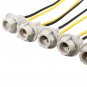 5Pcs T10 Connector Socket Bulb Light Harness PigTail T10 168 194 Rubber Wedge LED