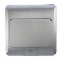 Panel EU Standard Pop Up Floor Socket 2 Way Electrical Power Outlet Modular Box Wall