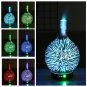 100ML 3D LED Light Ultrasonic Aroma Diffuser Mist Humidifier Essential Oil Aromatherapy