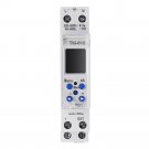 TM610 18mm Single Module DIN Rail 7 Days 24 Hours Programmable Timer Switch 220V