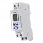 TM610 18mm Single Module DIN Rail 7 Days 24 Hours Programmable Timer Switch 220V