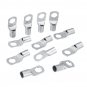 12 Pcs Copper Cable Lugs Wire Connector Terminal 2 AWG 35mm Hole 10mm Tinned Copper Terminals Conne
