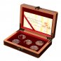 Wood Display Box Wooden Storage Holders for 5 Coins NGC PCGS