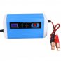 12V/24V 10A Smart Battery Charger LCD Digital Display for Automobile Motorcycle