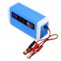 12V/24V 10A Smart Battery Charger LCD Digital Display for Automobile Motorcycle