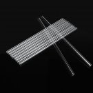 15Pcs 300mm Borosilicate Glass Clear Glass Tubing Tube 10mm OD 1mm Thick Wall Blowing Tubes