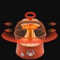 220V 900W Mini Heater Fan Household Energy Saving Bird Cage Shape Electric Heater Fan