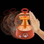 220V 900W Mini Heater Fan Household Energy Saving Bird Cage Shape Electric Heater Fan