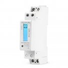 Excellway 230V AC 50Hz LCD 18MM Mini Size Wattmeter Power Consumption Watt Energy Meter kWh Counter 