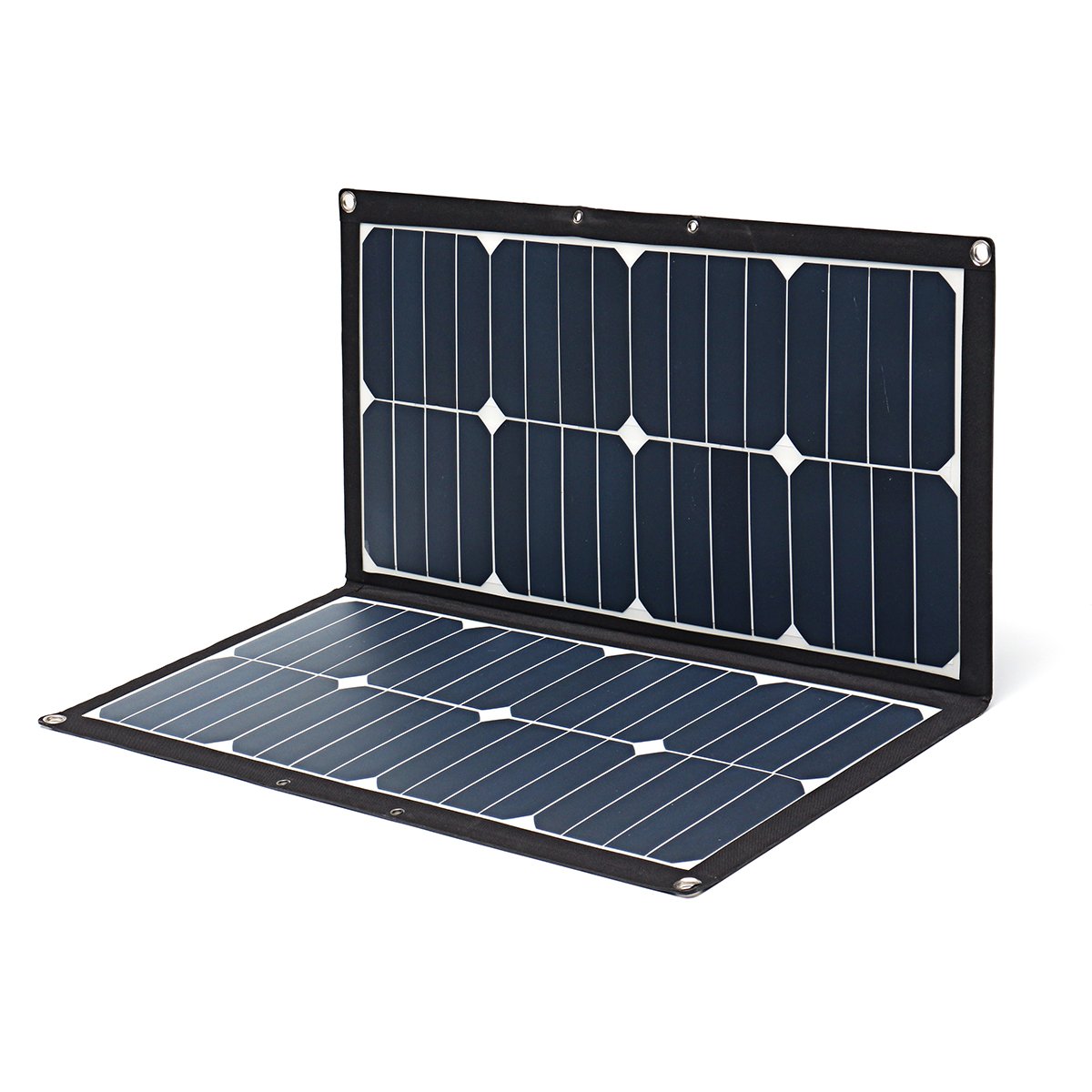 5V/18V 55W 3.1V/2.1A USB Interface Solar Folding Bag Portable Photovoltaic Power Solar Panel Package