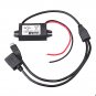 KREE DC 12V to DC 5V 3A USB & Micro Interface Power Supply Converter Step-Down Converter