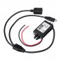 KREE DC 12V to DC 5V 3A USB & Micro Interface Power Supply Converter Step-Down Converter