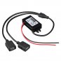 USB to Double DC 5.5mm Router Boost Voltage Power Converter Module 5V to 9V/12V