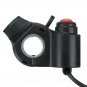 Thumb Throttle Electric Bike Scooter Key Knock with Power Switch LED Voltage Display