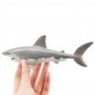 PVC White Shark Model Toys Ocean Sea Sealife Animal Figure Children Kids Gift