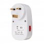 24 Hour Plug-in Mechanical Timer 16A Grounded Plug Timer Switch Socket UK 220V-240V