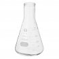 500mL Lab Glass Erlenmeyer Conical Flask Bottle w/ Rim Borosilicate Laboratory Glassware