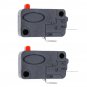 2Pcs Microwave Oven Door Micro Switch for LG GE Starion SZM-V16-FD-63 SZM-V16-FA-63