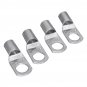 8Pcs Copper Cable Lugs 35-10mm Lug Cable Terminals Wire Eyelet Connector