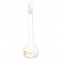 50mL Clear Glass Volumetric Flask w/ Glass Stopper Lab Chemistry Glassware