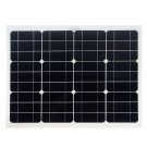 Solar Panel Double USB Interface 30W 12V/5V DC Crocodile Clip Four Heads Monocrystalline