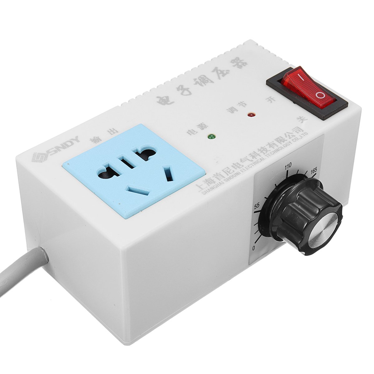 4000W AC 220V Variable Voltage Controller Control For Fan Speed Motor Temperature Dimmer