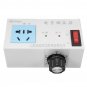 4000W AC 220V Variable Voltage Controller Control For Fan Speed Motor Temperature Dimmer