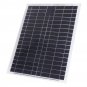 20W 12V Poly Flexible Poly Solar Panel Battery Charger Phone Charger For RV Boat