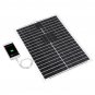 20W 12V Poly Flexible Poly Solar Panel Battery Charger Phone Charger For RV Boat