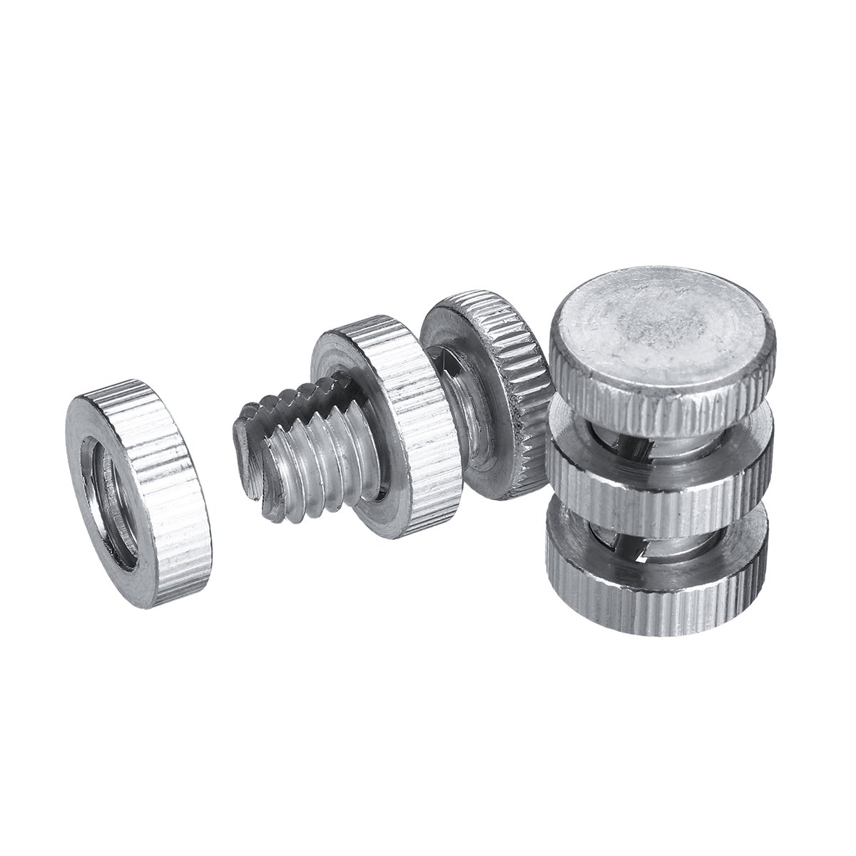 20Pcs Electric Fence Line Clamp Double Threaded Connection Anti Loose