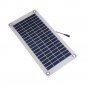12V 9.2W Solar Panel Powered Kit System Semi-flexible Portable Polysilicon Solar Panels
