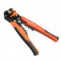 Multifunctional Stripper Plier Crimper M3-400pcs Cold Pressing Electrical Wire Terminal Sets Orange