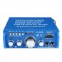 220V/12V 80W 2 Channel Home Power Amplifier Audio Stereo USB bluetooth Hi-Fi Remote Control