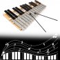 25 Note Glockenspiel Xylophone Educational Musical Instruments Mallet Percussion Orff