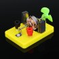 DIY Electromagnetis Experiment Model DC Electric Circuit Direct-current Motor Model Science Toy