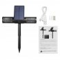 Solar Panel Powered IP65 UV Mosquito Dispeller Insect Zapper Killer Trap LED Garden Lamp Light