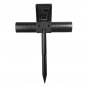 Solar Panel Powered IP65 UV Mosquito Dispeller Insect Zapper Killer Trap LED Garden Lamp Light