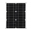 12V 15W Solar Panel Semi-flexible 5V USB for Camping Outdoor Emergency Charging